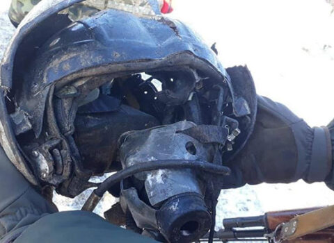Rusiyanın daha bir Su-25 təyyarəsi vuruldu – FOTOLAR