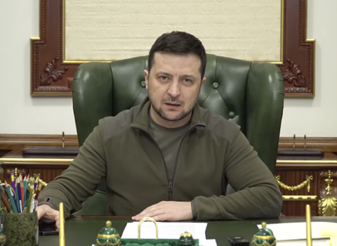 Zelenski Ukraynada gündəlik sükut dəqiqəsi ELAN ETDİ