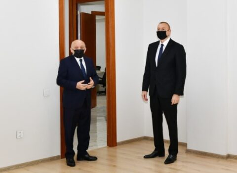 Prezident İlahiyyat İnstitutunun yeni binasının açılışında – FOTOLAR + YENİLƏNİB