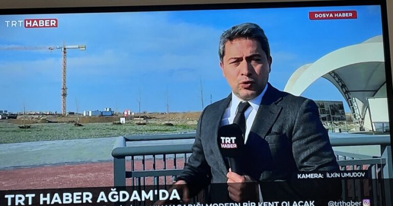 “TRT Haber”: Azərbaycan Prezidenti ilk yaşayış məskəninin qurulması üçün Ağdamı seçdi “TRT Haber”: Azərbaycan Prezidenti ilk yaşayış məskəninin qurulması üçün Ağdamı seçdi