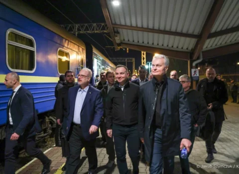 Dörd ölkənin prezidenti Kiyevdə Zelenski ilə GÖRÜŞDÜLƏR – FOTO + YENİLƏNİB