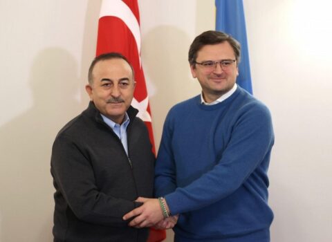 Çavuşoğlu Kuleba ilə danışıqlar apardı