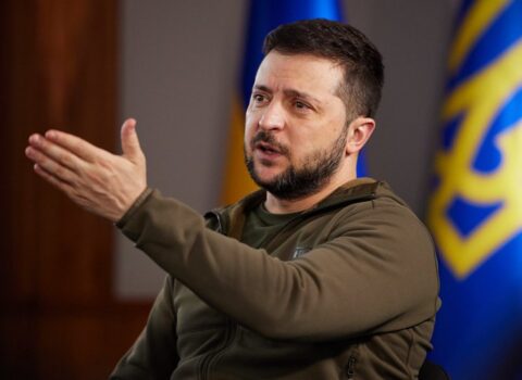 Zelenski Gürcüstan rəhbərliyini TƏNQİD ETDİ