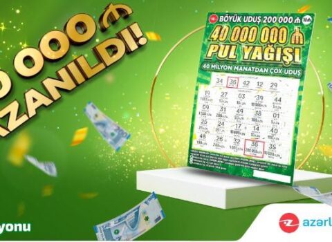 Azərbaycan ani lotereyaları tarixində ən böyük uduş – 200.000 manat qazanıldı