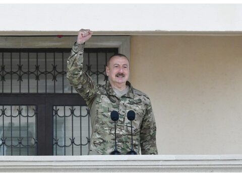 Prezident: “Bütün dünya bunu etiraf edir ki, azərbaycanlılar ləyaqətlə vuruşdular, kişi kimi vuruşdular”