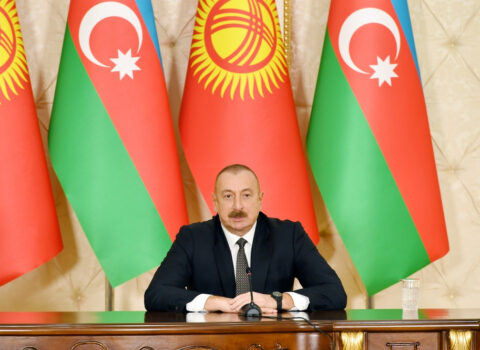 İlham Əliyev: “Qırğız Respublikası ilə münasibətlər strateji tərəfdaşlıq səviyyəsinə çatır”