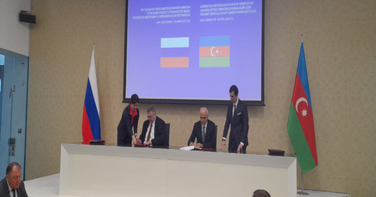 Azərbaycanla Rusiya arasında bir sıra sənədlər imzalandı