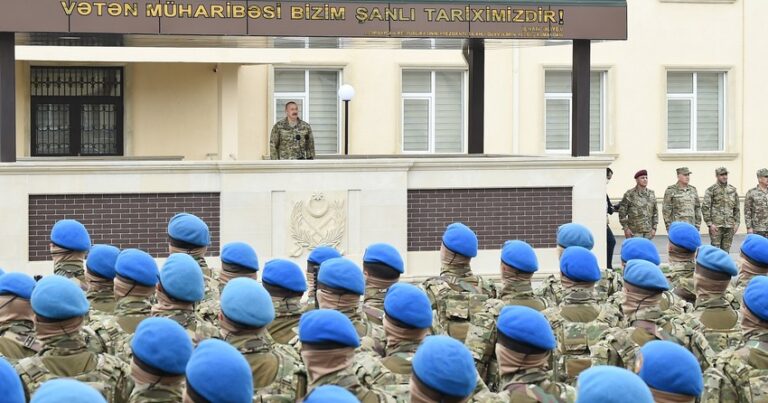 Prezident: “Bu gün Ordumuz müharibə dövründəki ordumuzdan daha da güclüdür” Prezident: “Bu gün Ordumuz müharibə dövründəki ordumuzdan daha da güclüdür”