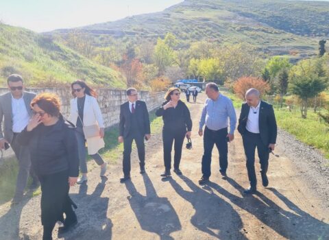 İCOMOS-un vitse-prezidenti Ağdam şəhərinə səfər etdi – FOTOLAR
