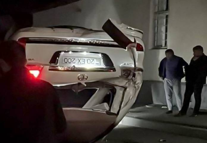 Azərbaycanda DYP rəisi sərxoş vəziyyətdə qəza törətdi - 