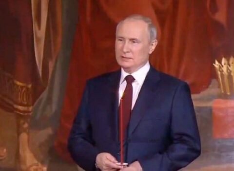 Putin Pasxa mərasimində qəribə şəkildə “YOXA ÇIXDI” – VİDEO