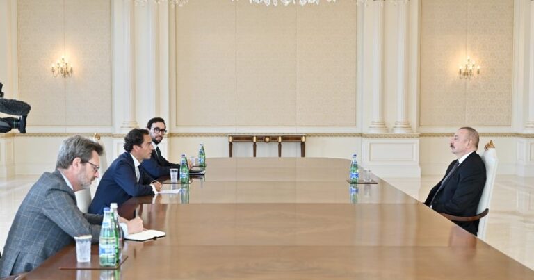 Prezident NATO Baş katibinin xüsusi nümayəndəsini qəbul edib – FOTO+YENİLƏNİB Prezident NATO Baş katibinin xüsusi nümayəndəsini qəbul edib – FOTO+YENİLƏNİB