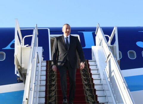 Prezident Brüsselə işgüzar SƏFƏRƏ GETDİ – FOTOLAR