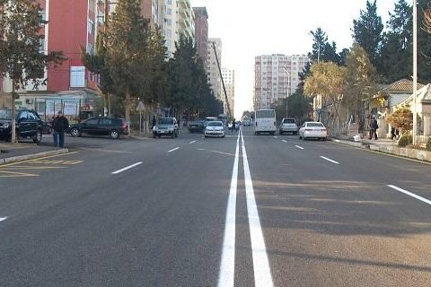 Bakının bu küçəsində hərəkətin təşkilinə dəyişiklik edildi