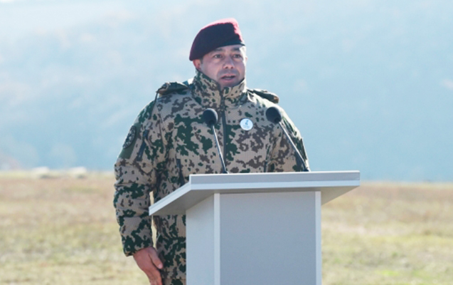 Nazir Vətən Müharibəsi Qəhrəmanını hərbi hissə komandiri təyin etdi