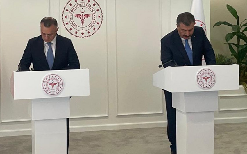 Azərbaycan və Türkiyə arasında tibb sahəsində əməkdaşlıq sənədi imzalandı - FOTO