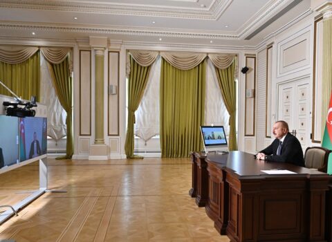 Prezident Zəngilan rayonu üzrə xüsusi nümayəndəni videoformatda QƏBUL EDİB