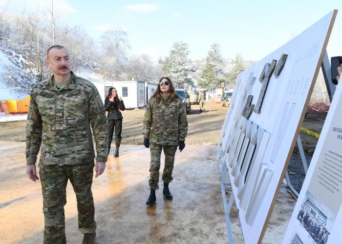 Prezident Şuşada aparılacaq bərpa işləri ilə tanış oldu