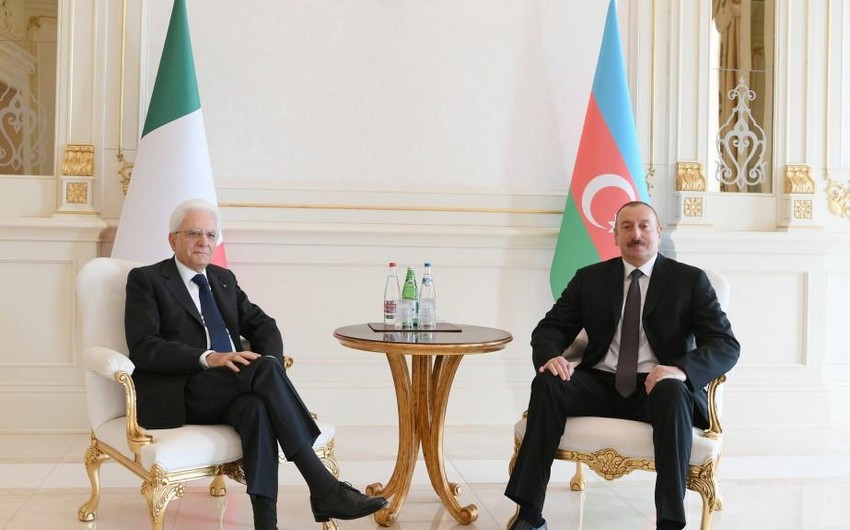 Sercio Mattarella İlham Əliyevi İtaliyaya DƏVƏT ETDİ
