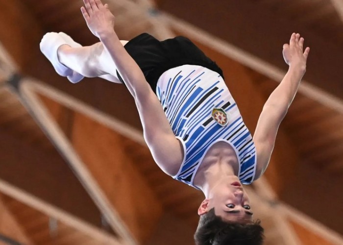 Gimnastımız İtaliyada qızıl medal QAZANDI