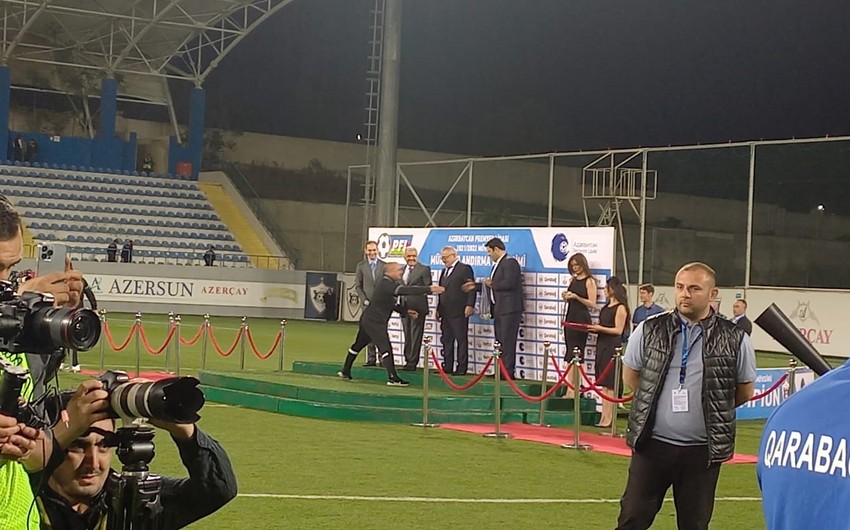 Azərbaycan Premyer Liqasının medalçıları mükafatlandırıldı