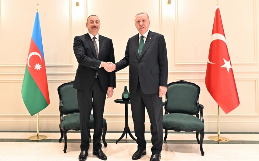Azərbaycan və Türkiyə prezidentlərinin GÖRÜŞÜ OLDU
