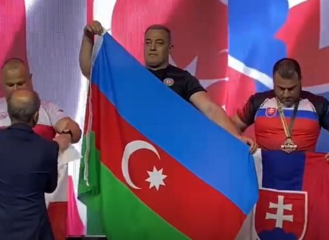 Milli Qəhrəmanın oğlu Avropa çempionu oldu – VİDEO