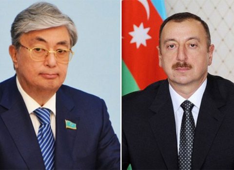 Tokayev İlham Əliyevi TƏBRİK ETDİ