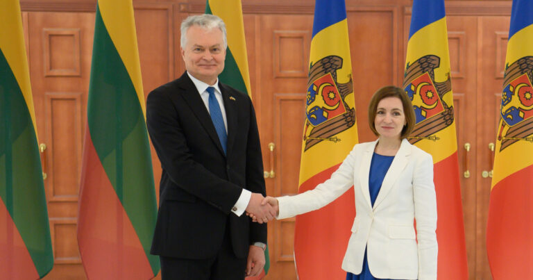 Litva Prezidenti Moldovaya səfər etdi
