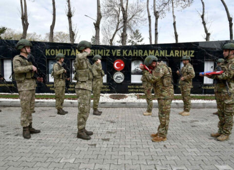 Azərbaycan hərbçiləri Türkiyədə təlimlərə qatılır – FOTO