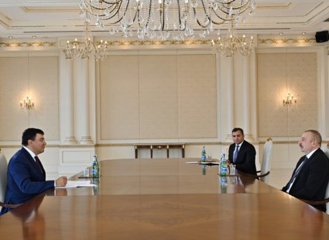 Prezident İlham Əliyev Özbəkistanın Baş nazirinin müavinini qəbul etdi
