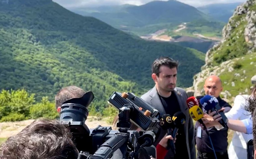 Selçuk Bayraktar Şuşaya getdi