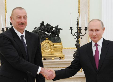 Vladimir Putin Azərbaycan Prezidentini təbrik etdi