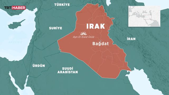 ABŞ-ın İraqdakı hərbi bazasına raket hücumu - FOTO