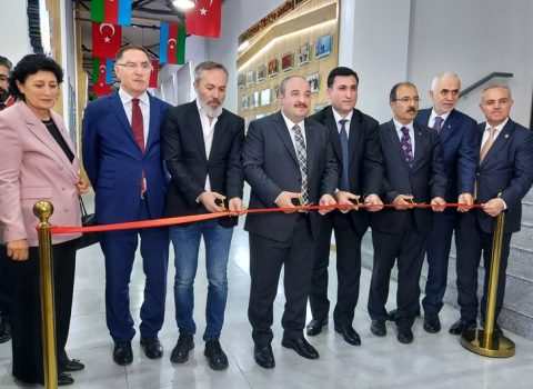 Azərbaycan-Türkiyə Dostluq Mərkəzinin açılışı olub – FOTO