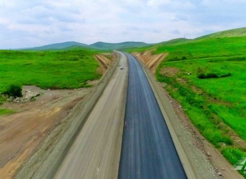 Füzuli-Hadrut avtomobil yolunun tikintisi davam etdirilir – FOTO