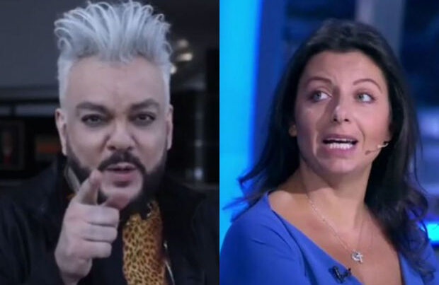 Filip Kirkorov Simonyana yerini göstərdi: “Dedi-qodu yayan ədəbsiz qarı…” – VİDEO Filip Kirkorov Simonyana yerini göstərdi: “Dedi-qodu yayan ədəbsiz qarı…” – VİDEO