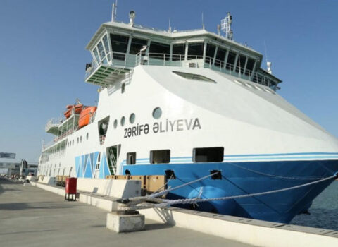 Kurık limanında “Zərifə Əliyeva” gəmi-bərəsini qarşılama mərasimi keçirilib – YENİLƏNİB+FOTO