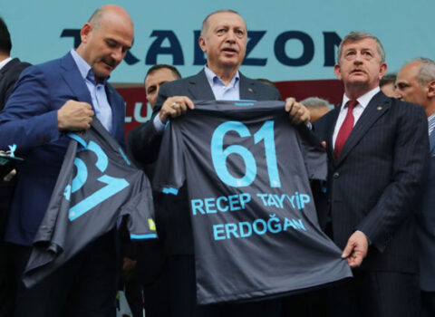 Ərdoğan “Trabzonspor”u təbrik etdi – FOTO