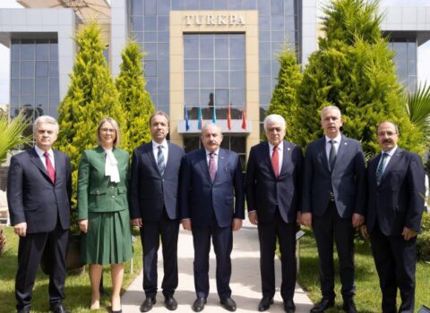 Şentop Bakıda TÜRKPA-nın Baş katibi ilə görüşdü