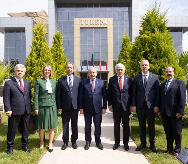 Şentop Bakıda TÜRKPA-nın Baş katibi ilə görüşdü