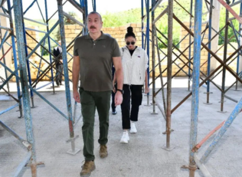 Zəngilan məscidindəki işlərlə tanışlıq – FOTOLAR