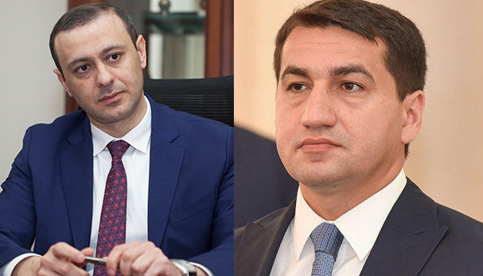 Hikmət Hacıyev Armen Qriqoryanla görüşdü - FOTO / YENİLƏNİB