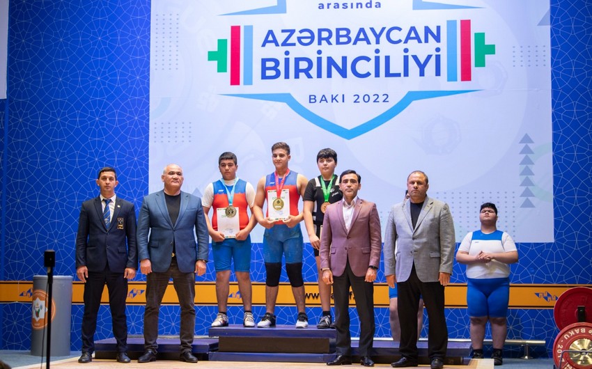 Ağırlıqqaldırma üzrə Azərbaycan birinciliyi başa çatdı