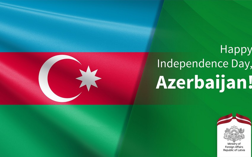 Latviya XİN Azərbaycanı təbrik etdi