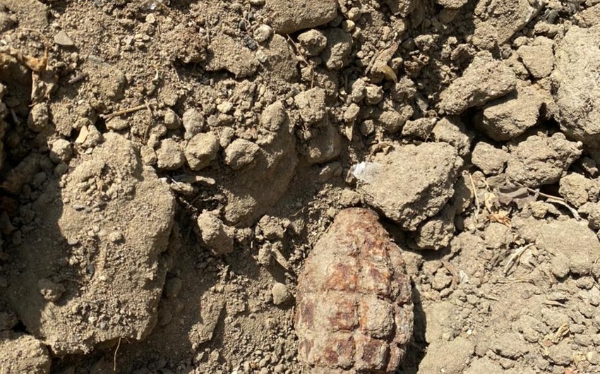 Bakıda qumbara tapıldı - VİDEO+FOTO
