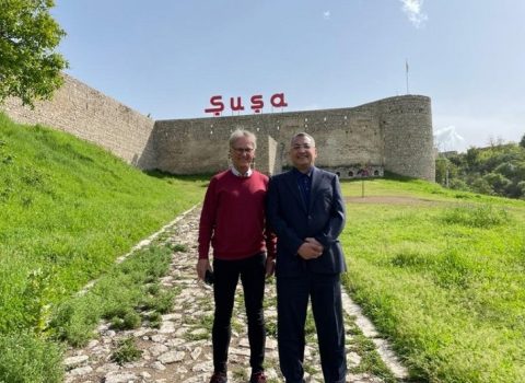 Almaniya səfiri Şuşada səfərdədir