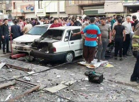Tehranın mərkəzində partlayış: yaralılar var