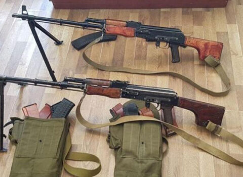Qarabağdan İrəvana gedən avtomobildən iki pulemyot aşkarlandı