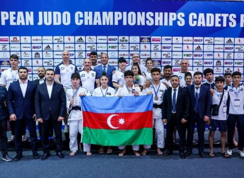 Azərbaycan cüdoçuları Avropa çempionatında birinci yer tutdu